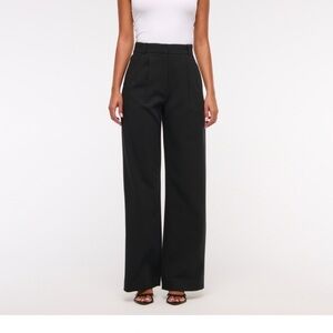 Abercrombie & Fitch (A&F) Sloane Tailored Pant Black Curve Love 27S